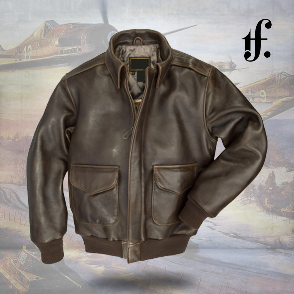 Glenn Miller A-2 Flight Leather Jacket