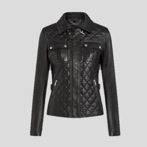 New Bubble Leather Attractive Jacket for Women