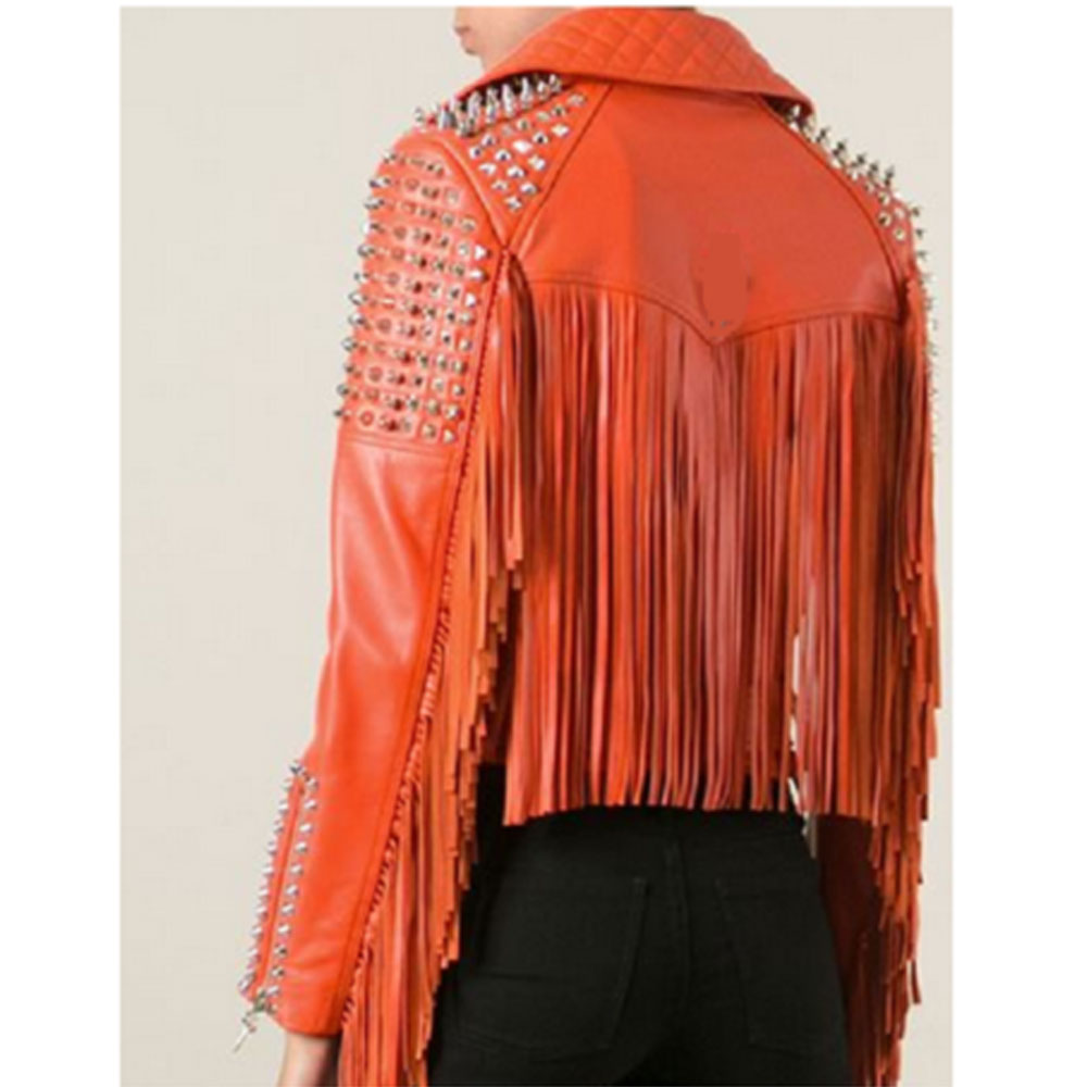 Real-Sliver-Ladies-Fashion-Studded-Leather-Jacket (1)