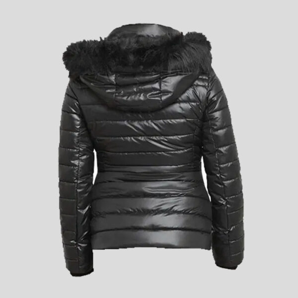 Trimmed Short Puffer Coat for Women – Tapfer