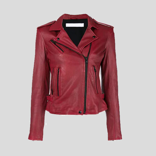 Women Clothing biker jacket Lamb