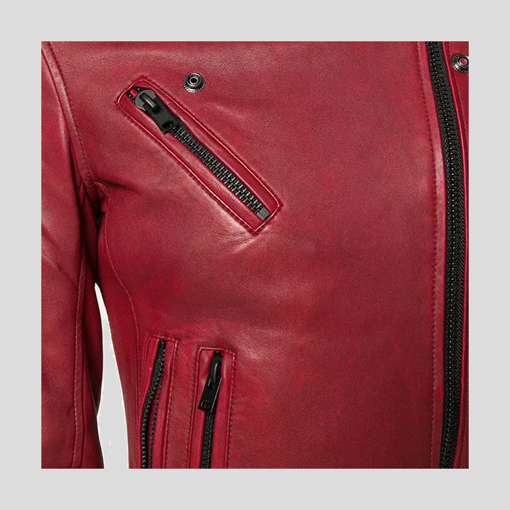 Women Clothing biker jacket Lamb