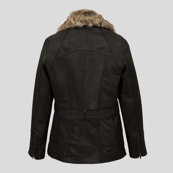 Women’s Black Shearling Leather Jackets